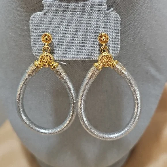 Buddha Bangles Womens Earrings Silvers - Picture 3 of 6